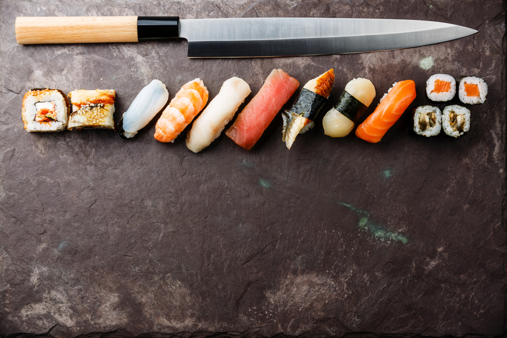 Kniv och sushi