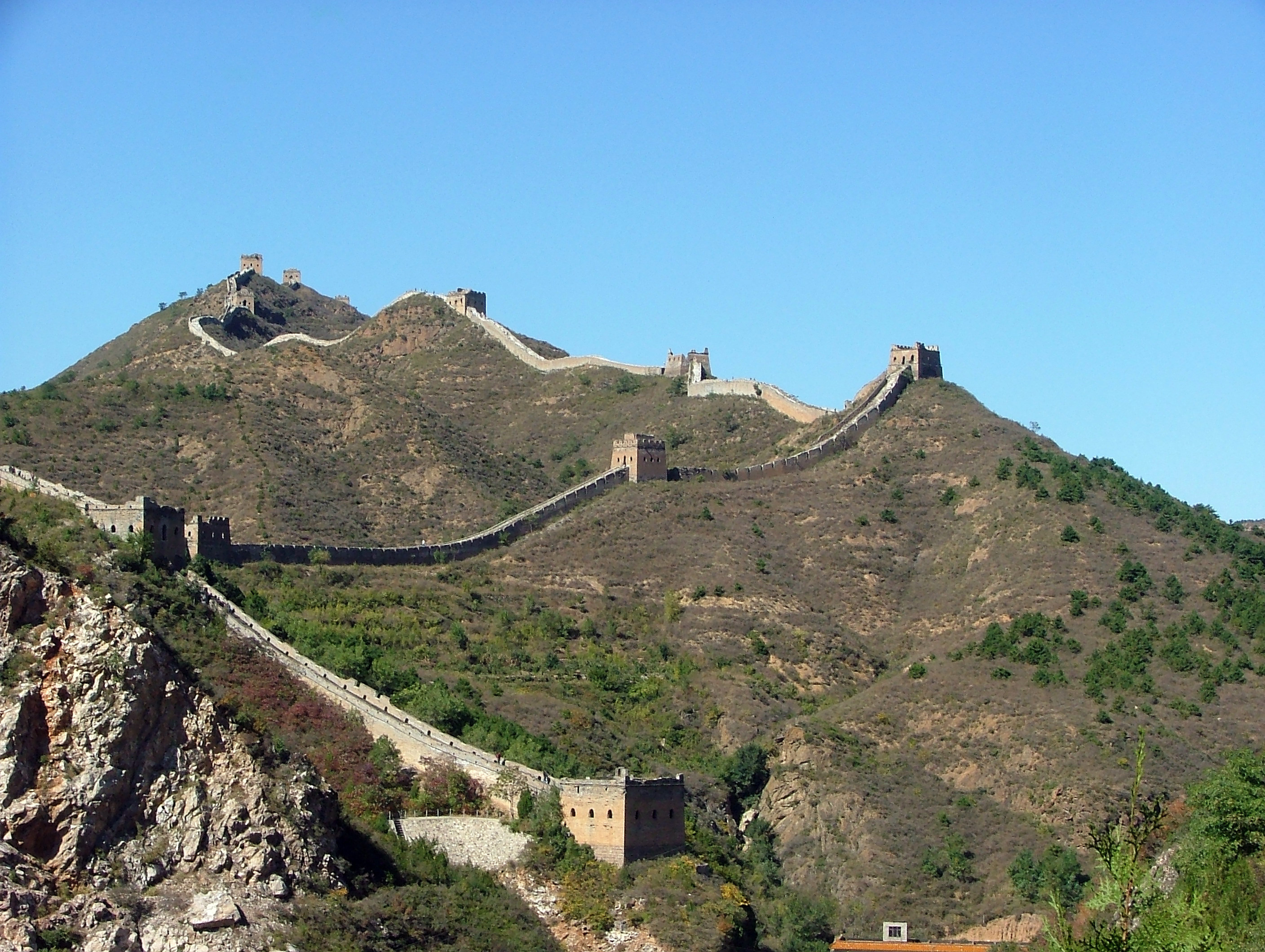 Kinesiska muren vid Simatai