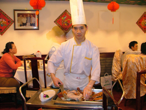Restaurang i Beijing