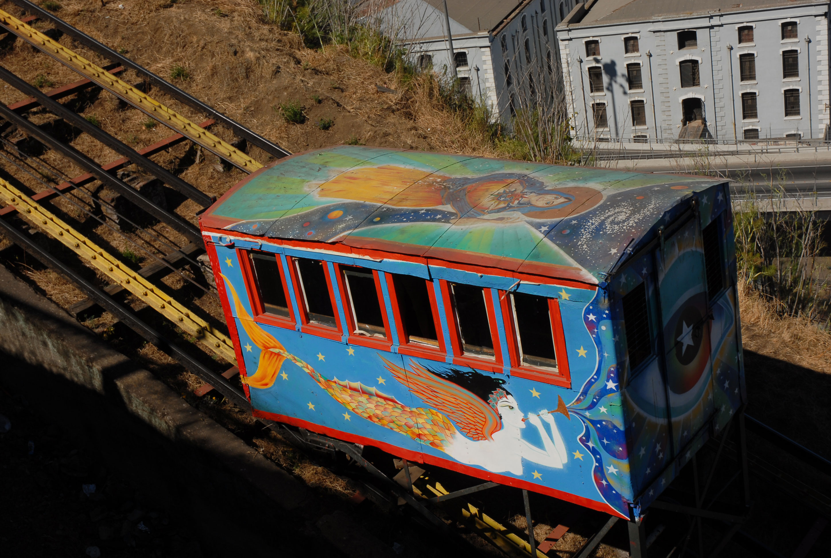 Linbanor i Valparaiso.