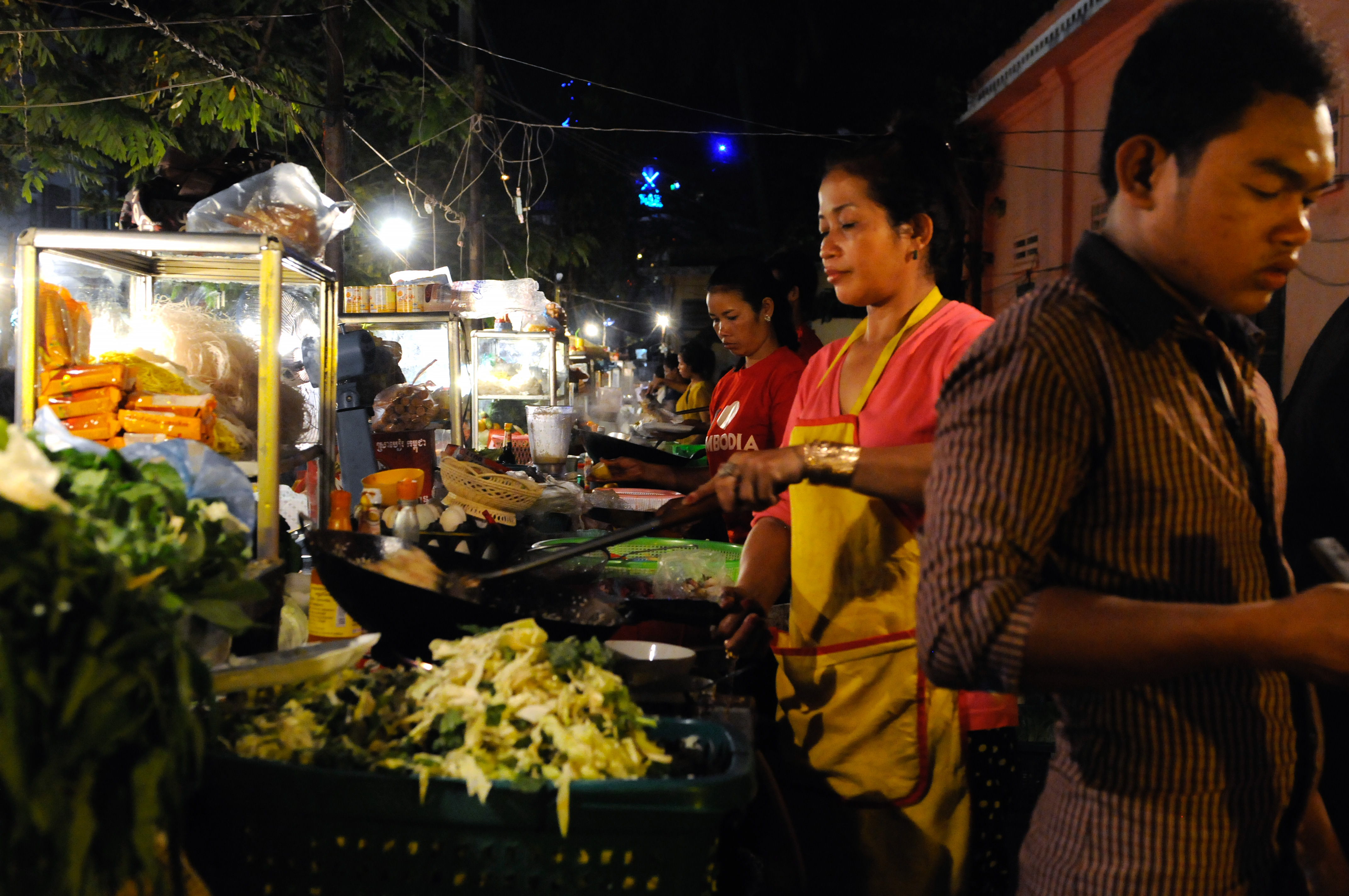 Matlagning på gatan