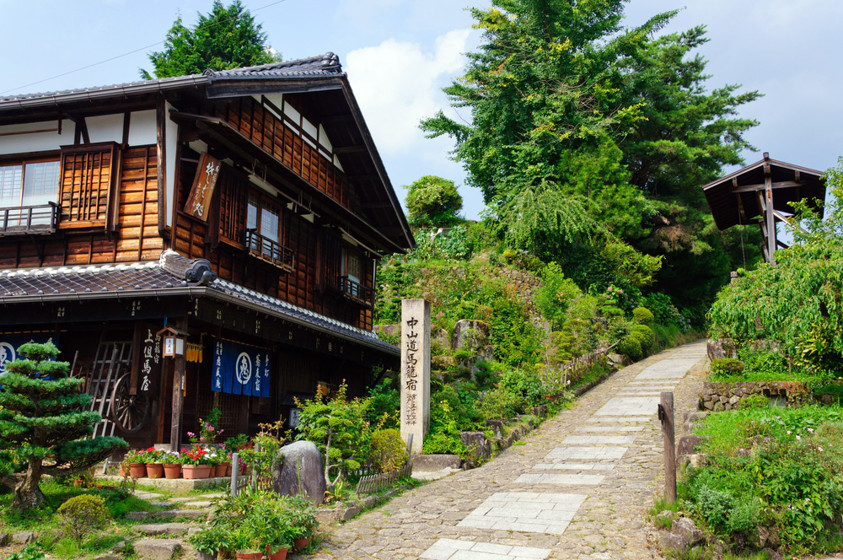 samuraj samurajled, magome, nakasendo