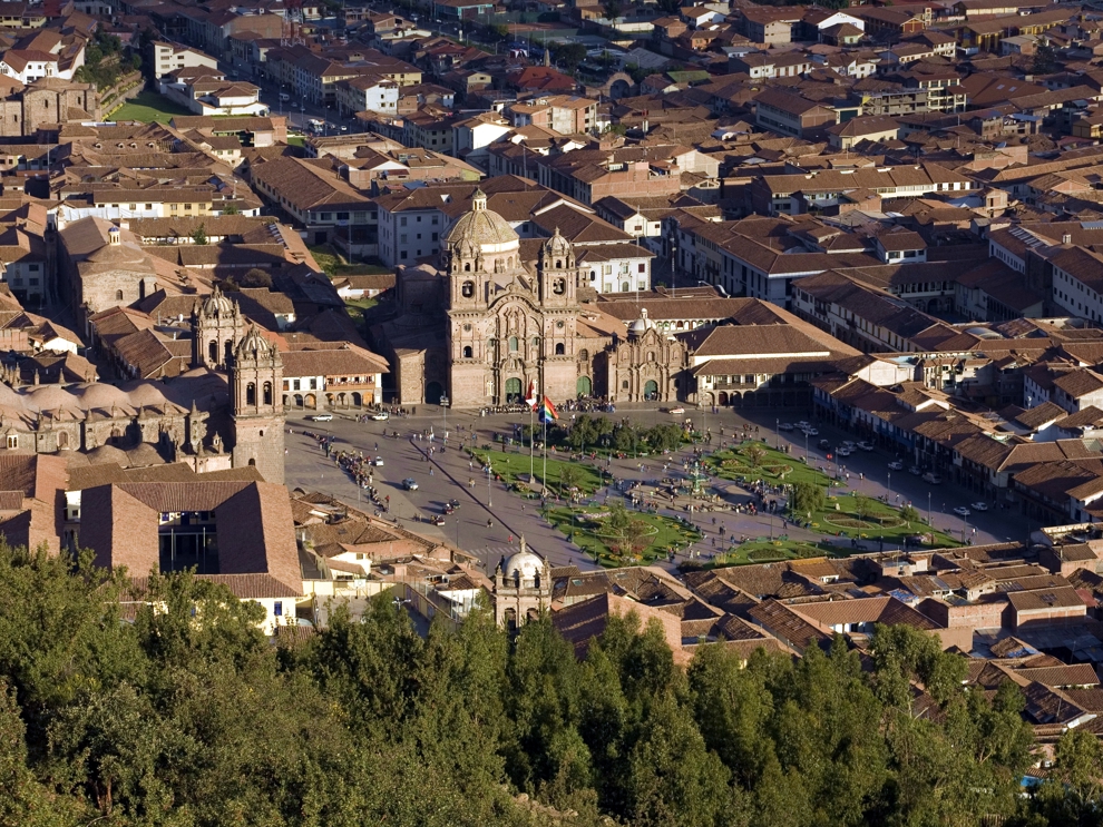 Cusco från ovan