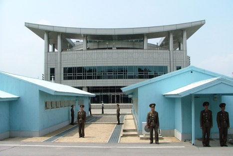 Gränsen mellan Nord- och Sydkorea