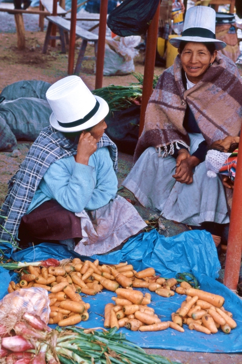 Marknad i Bolivia