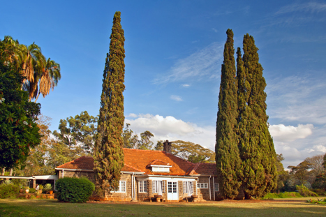 Karen Blixens hem, numera museum, utanför Nairobi