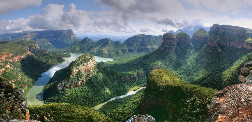 Blyde River Canyon i Mpumalanga, Sydafrika