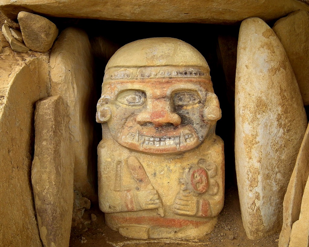 San Agustín, megalitiska skulpturer