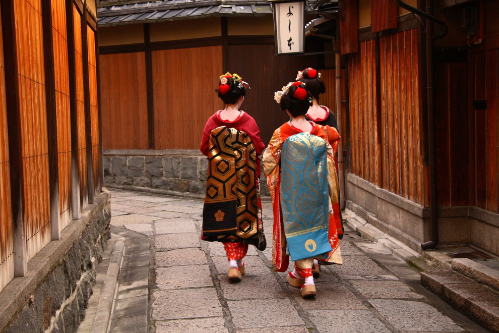 Geisha i Kyoto