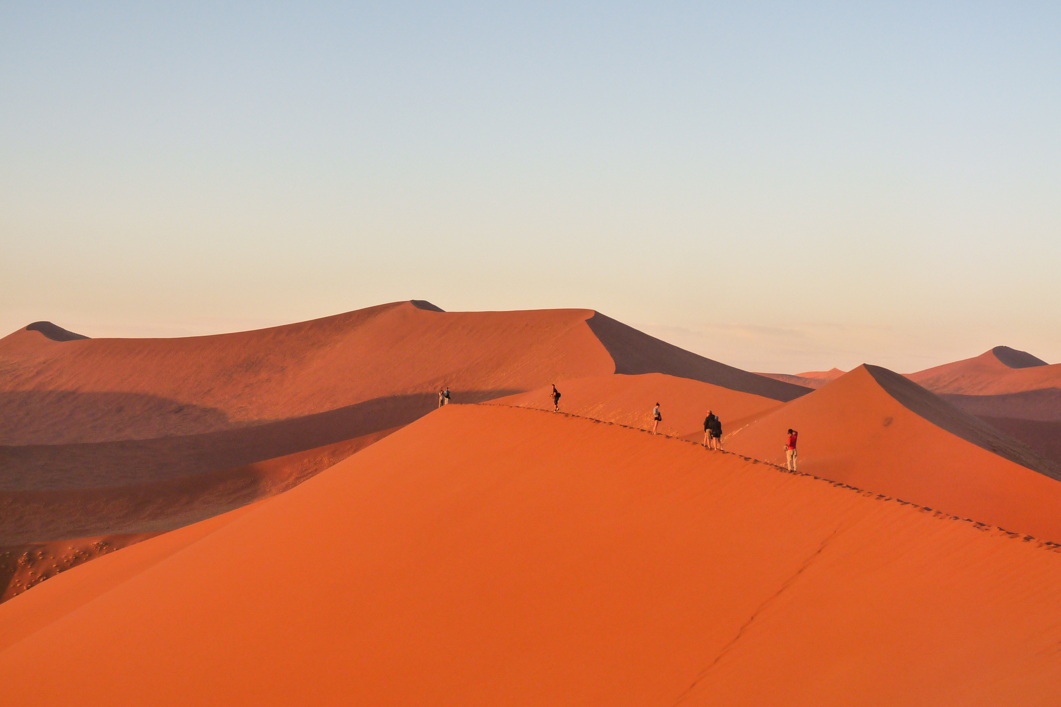 Sanddynerna i Sossusvlei