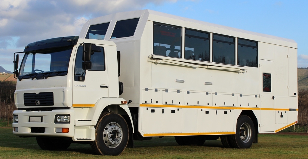 Exempel på en overland truck