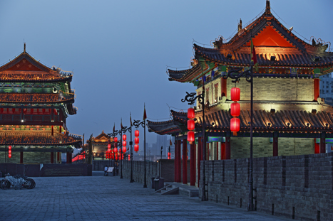Stadsmuren Xian