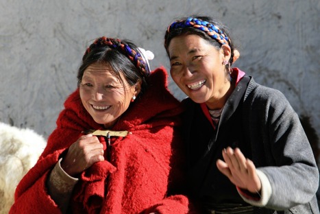 Två tibetanskor