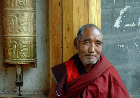 Munk i Tibet