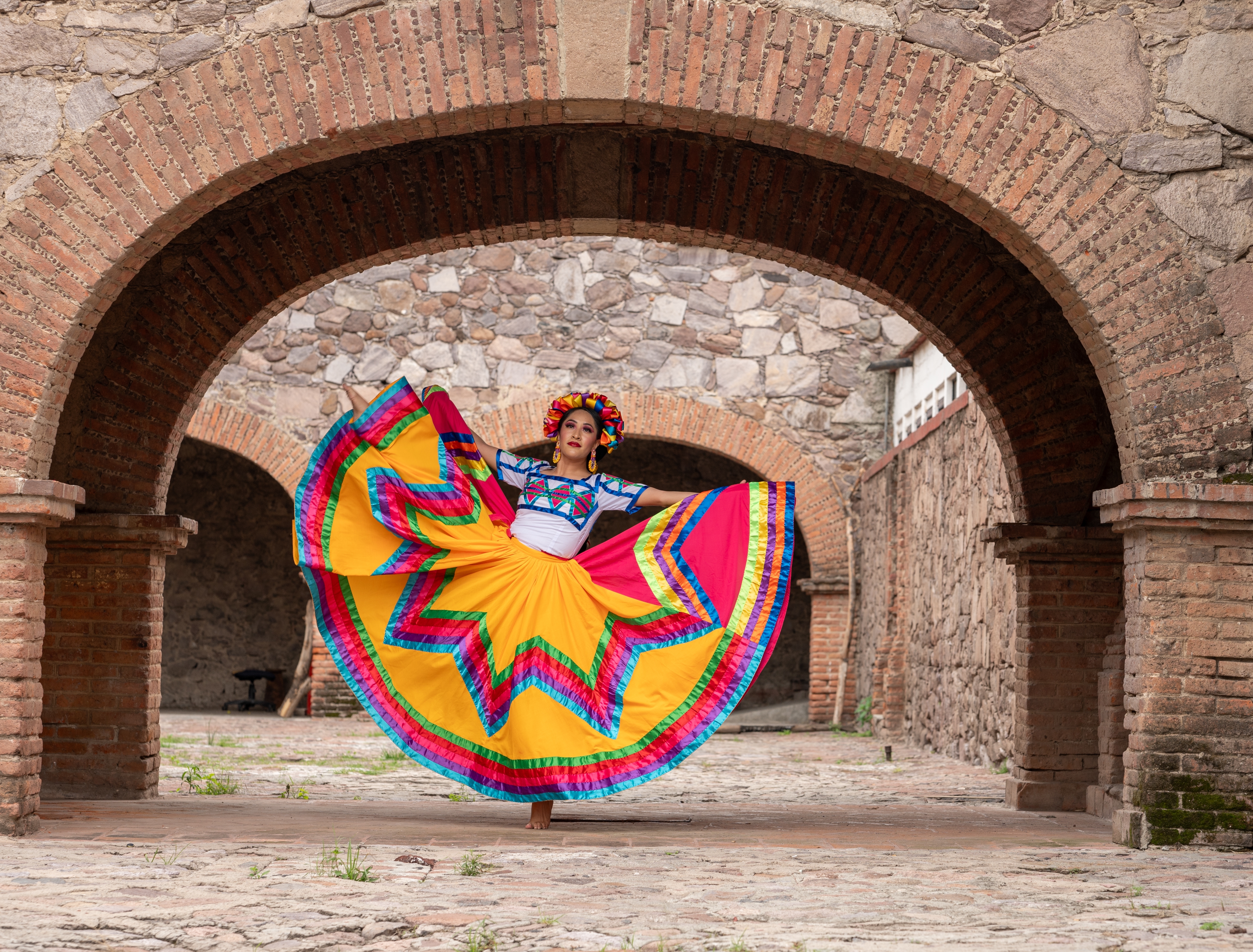 Mexiko Flicka i valv Shutterstock